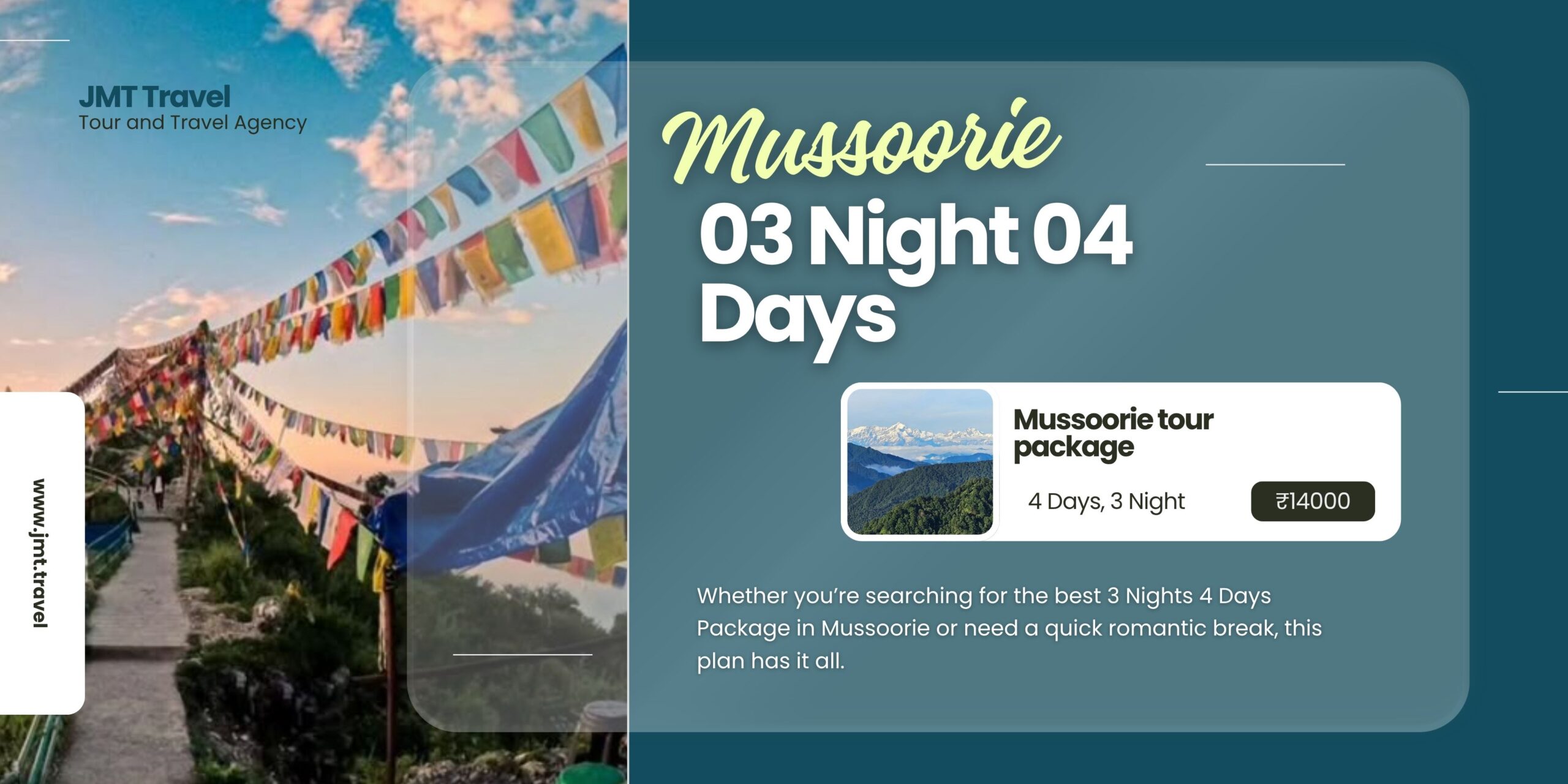 Mussoorie 03 Night 04 Days Package