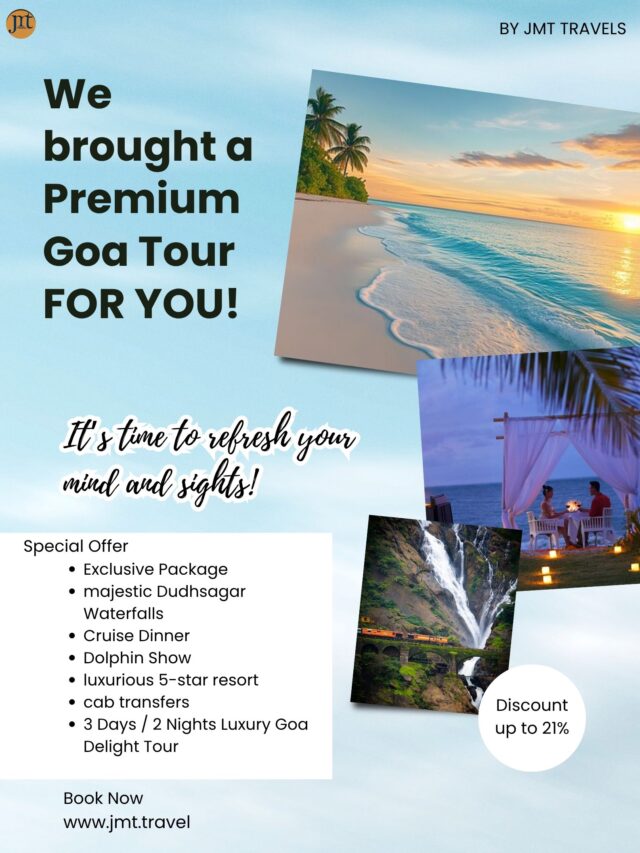 Premium Goa Tour with Dhudhsagar Waterfalls